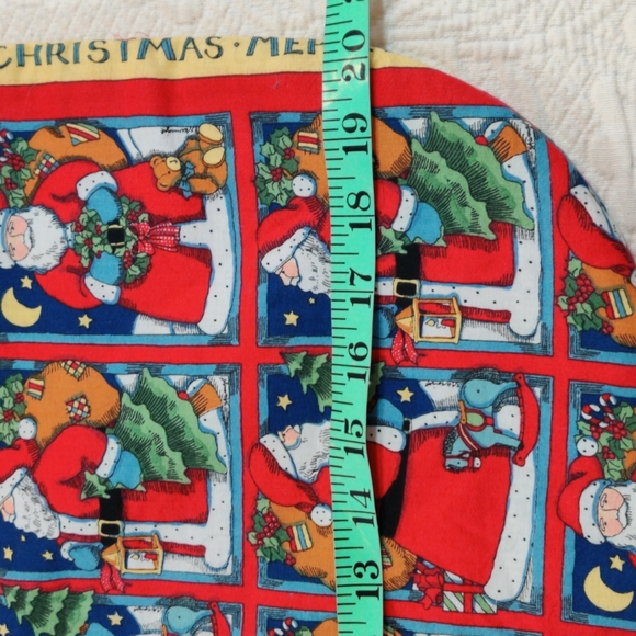 Homemade Jumbo Christmas Stocking Vintage - Picture 7 of 7